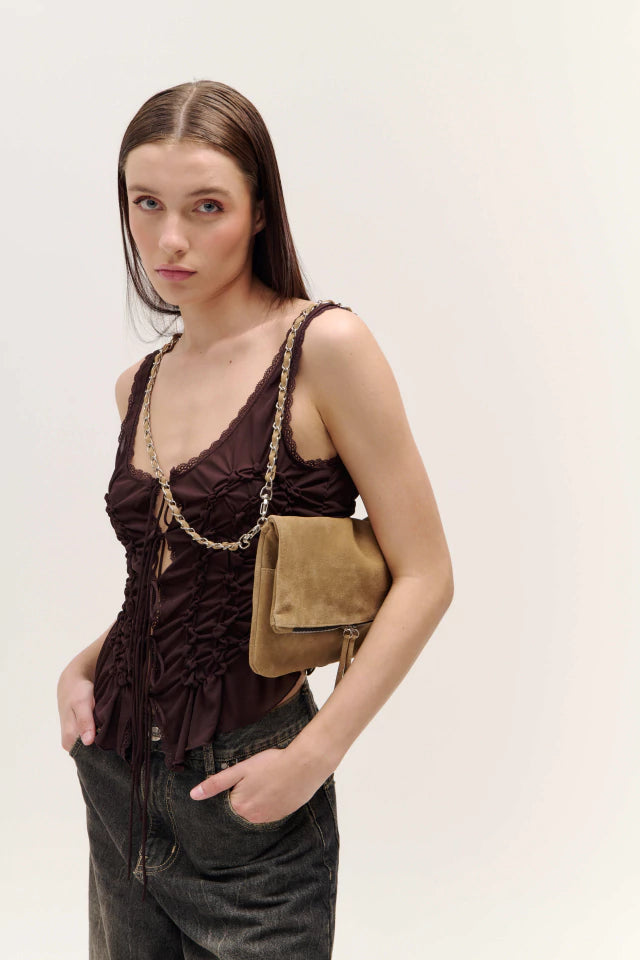 Cartera bandoleta Taurus lisa